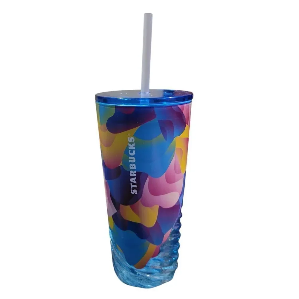 Starbucks Colorful Tumbler with Straw